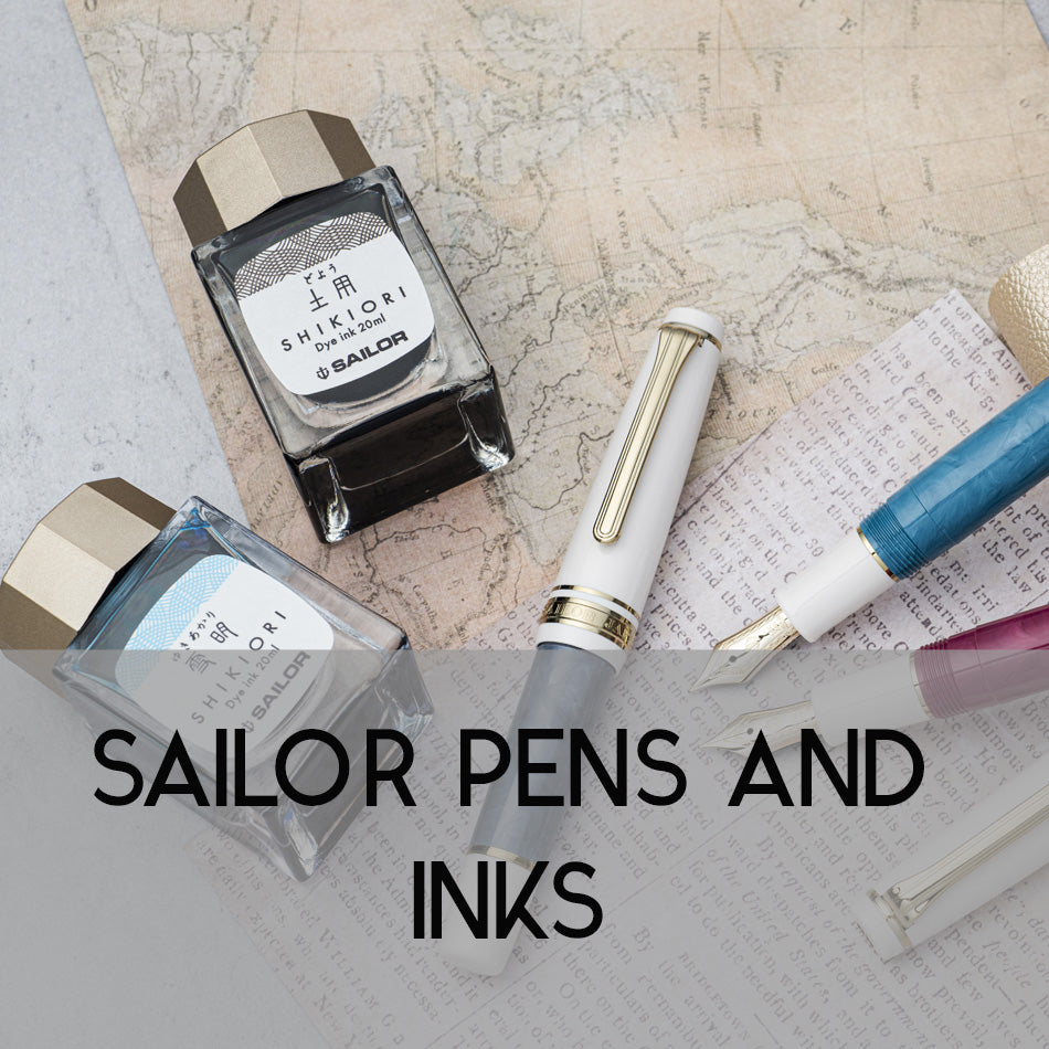 Sailor Fountain Pens and Inks Pure Pens