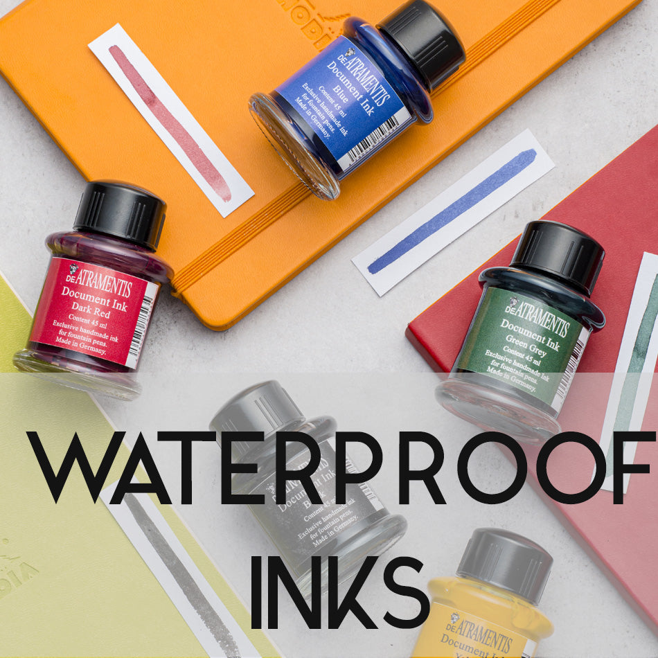 Waterproof Fountain Pen Inks – Pure Pens