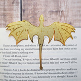 Literary Emporium Dragon Brass Bookmark