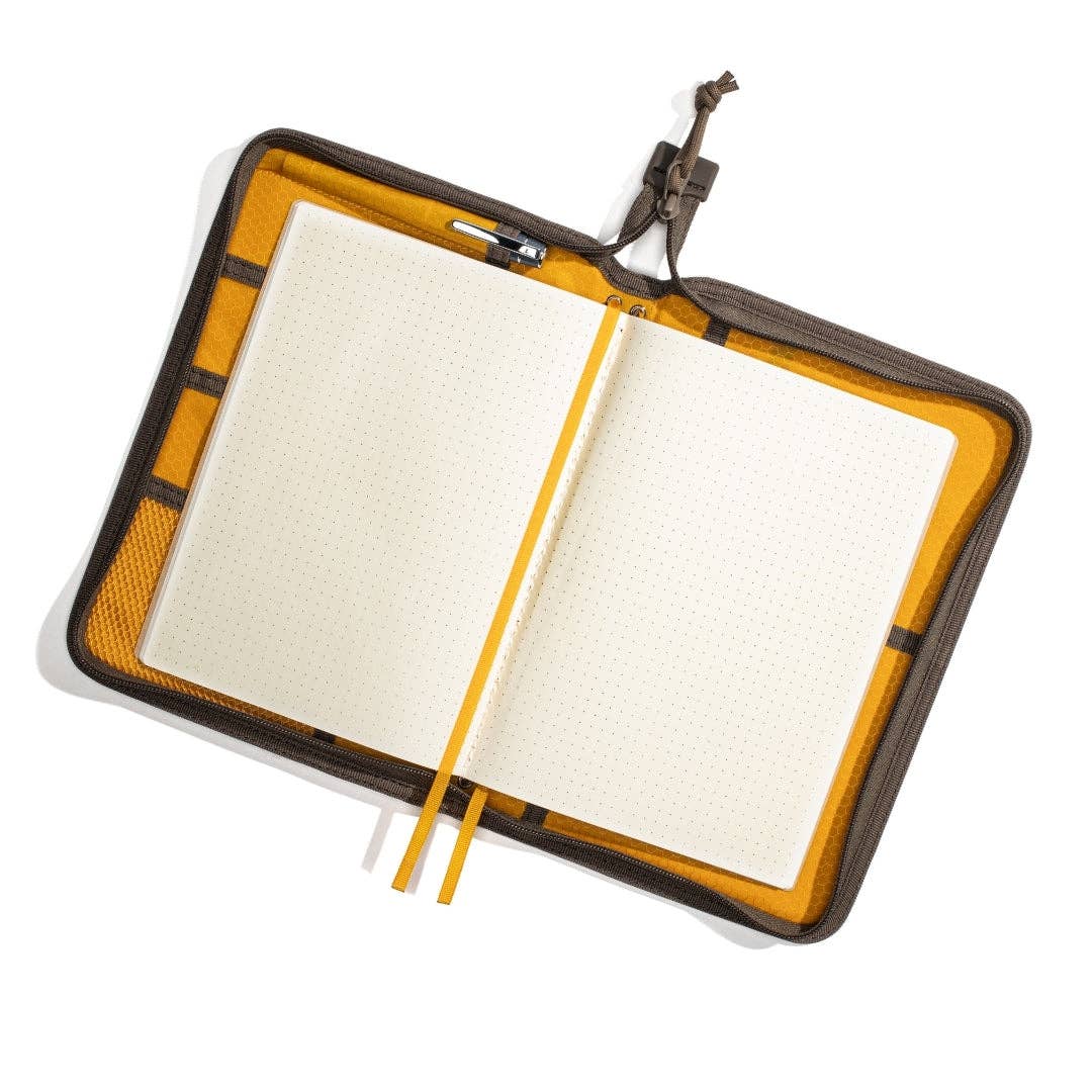 LOCHBY Canvas Field Zip Folio A5