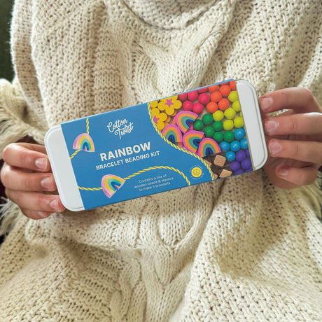 Cotton Twist Rainbow Bracelet Bead Kit