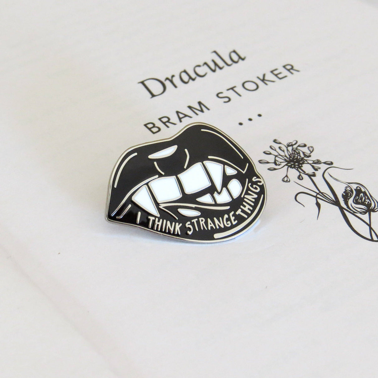 Literary Emporium - Dracula Enamel Pin Badge