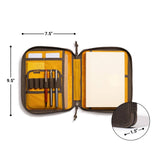 LOCHBY Canvas Daily Zip Folio A5