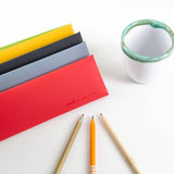 VENT for Change - Pen / Pencil Pouch Recycled Leather - Red