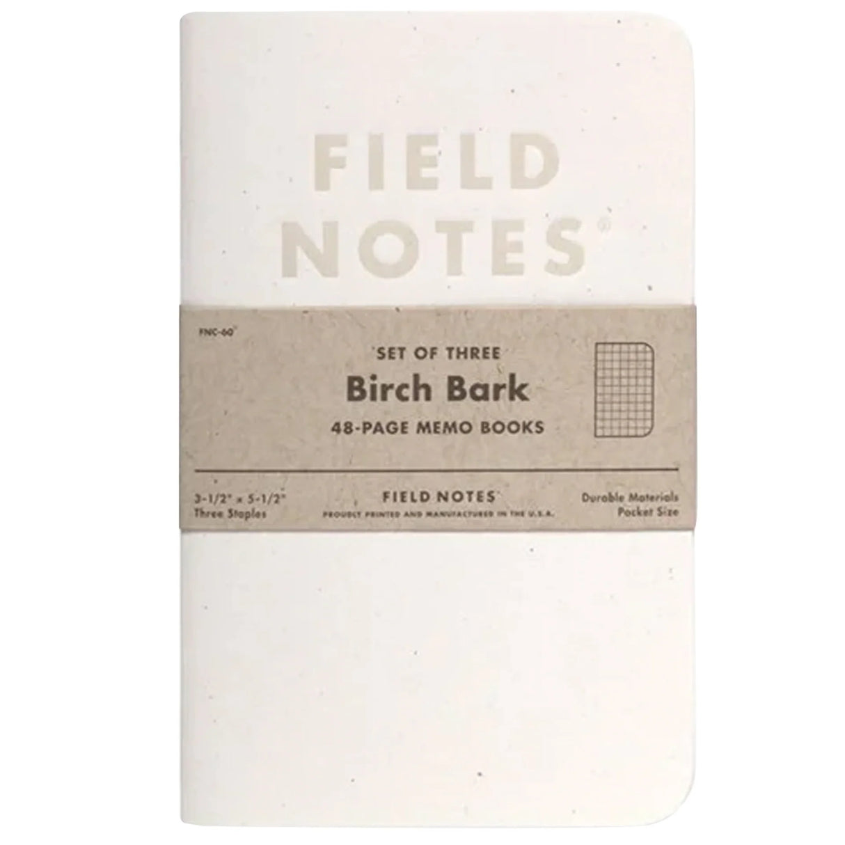 Field Notes Birch Bark 3 Pack Notebooks