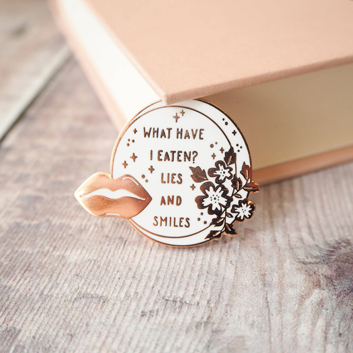 Literary Emporium Sylvia Literary Emporium Plath Enamel Pin Badge - Women Poets Collection