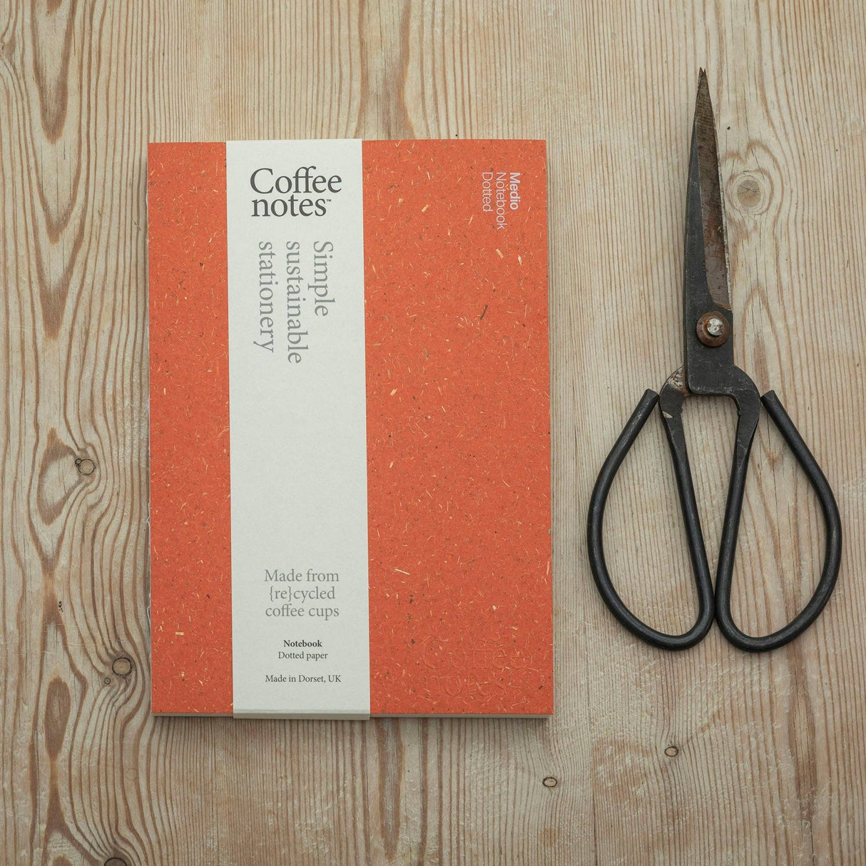 CoffeeNotes A5 Layflat Notebook - Apricot