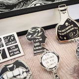 Literary Emporium Jane Eyre Bronte Pin Badge - Gothic Literature Collection