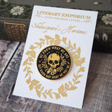 Literary Emporium Ophelia Enamel Pin Badge - Shakespeare's Heroines Collection