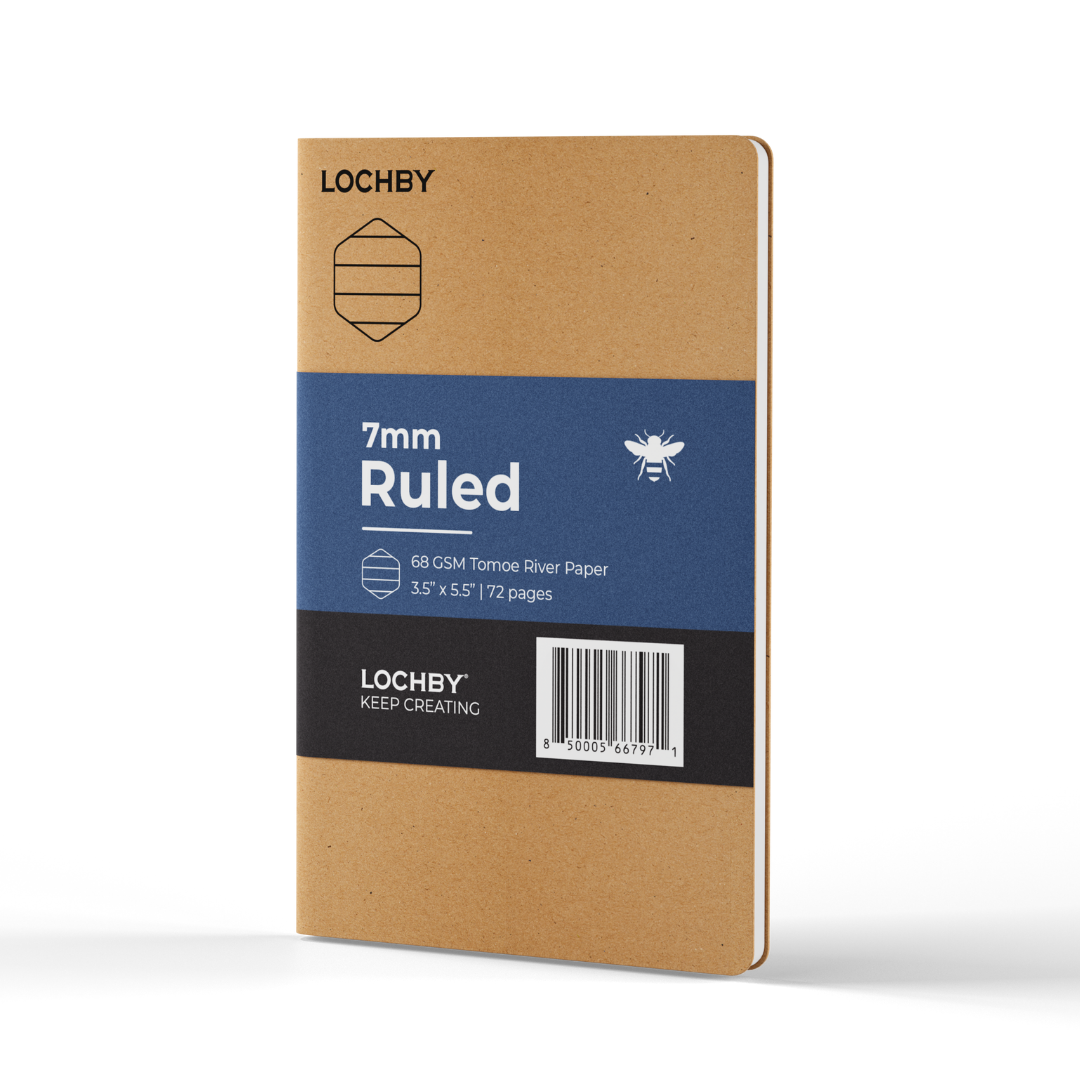 LOCHBY Tomoe River Pocket Notebook - Ruled