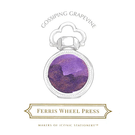 Ferris Wheel Press 38ml Ink - Gossiping Grapevine