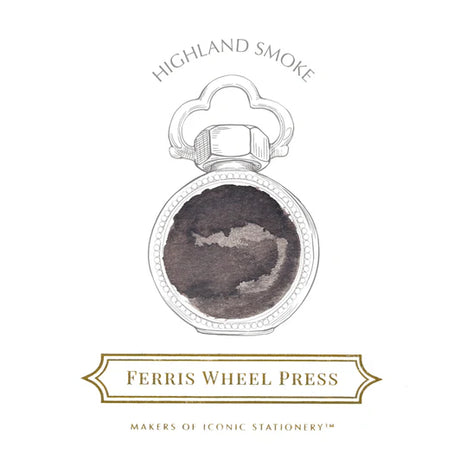 Ferris Wheel Press 38ml Ink - Highland Smoke
