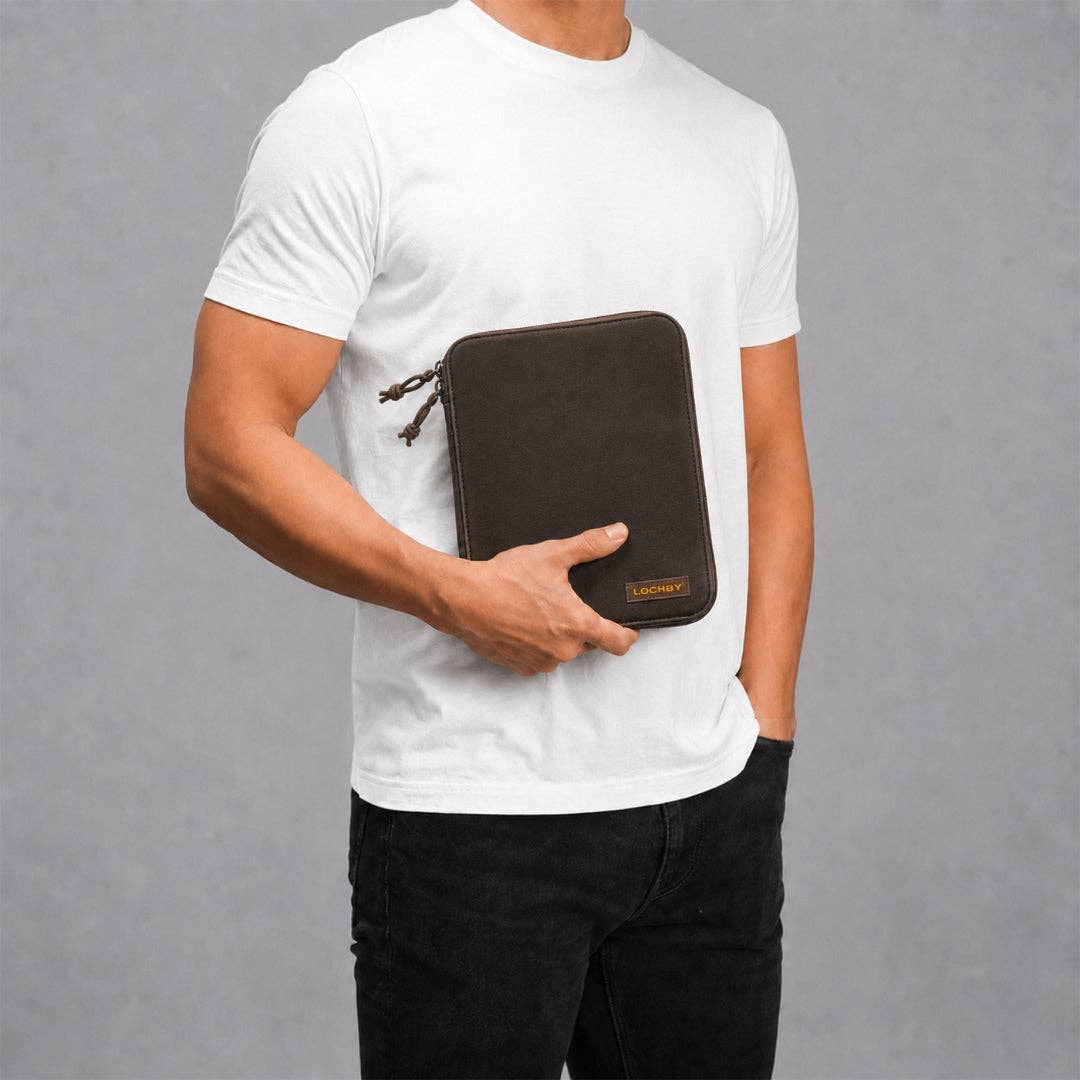 LOCHBY Canvas Daily Zip Folio A5