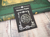 Literary Emporium The Tempest ‘Hell Is Empty’ Enamel Pin Badge - Shakespeare