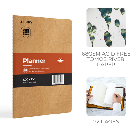 LOCHBY A5 Tomoe River 6 Month Planner