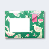 Pigeon Fig & Feather Folding Letter 6 Pack