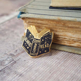 Literary Emporium Readers Gonna Read - Book Lover Enamel Pin Badge