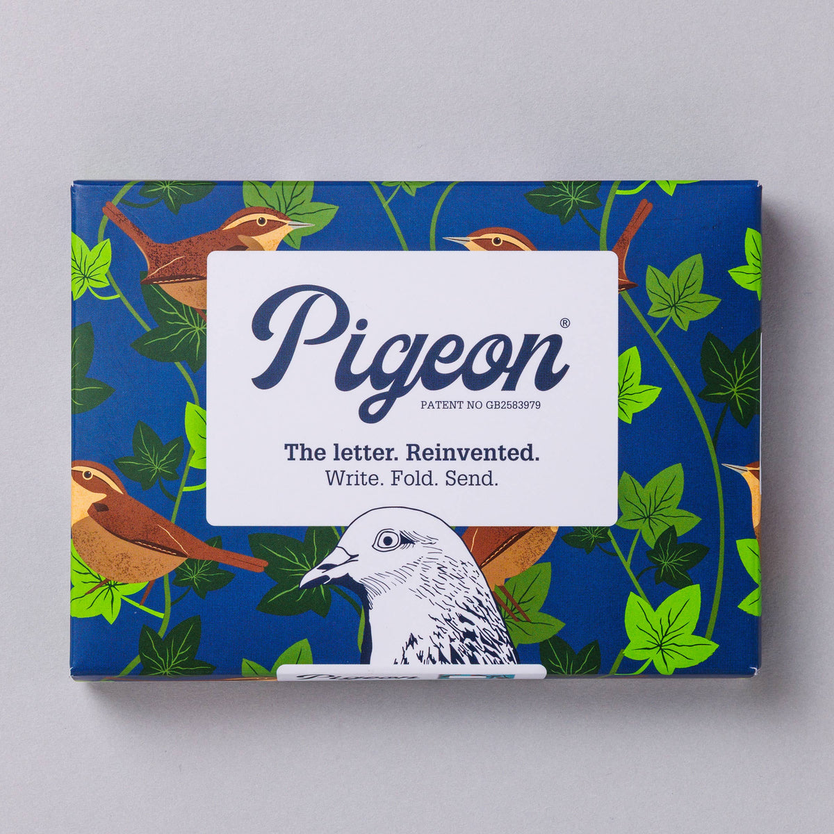 Pigeon Robin & Wren - Folding Letter Set – Pack of 6 Letters – Pure Pens