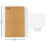LOCHBY Tomoe River Pocket Notebook - Plain