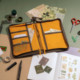 LOCHBY Canvas Field Zip Folio A5