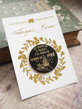 Literary Emporium Queen Katharine Enamel Pin Badge - Shakespeare's Heroines