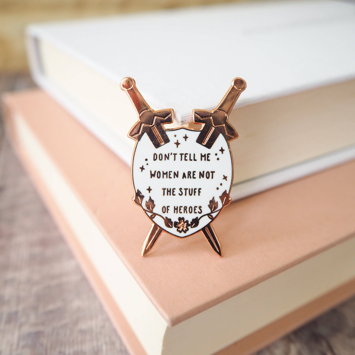 Literary Emporium Qiu Jin Enamel Pin Badge - Women Poets Collection