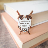Literary Emporium Qiu Jin Enamel Pin Badge - Women Poets Collection