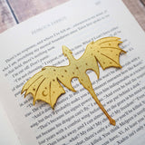 Literary Emporium Dragon Brass Bookmark