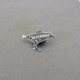 Literary Emporium The Raven Edgar Allan Poe Enamel Pin Badge Gothic Collection