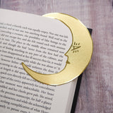 Literary Emporium Midnight Readers Club Moon Brass Bookmark