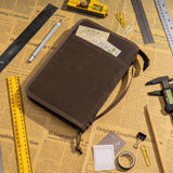 LOCHBY Canvas Field Zip Folio A5