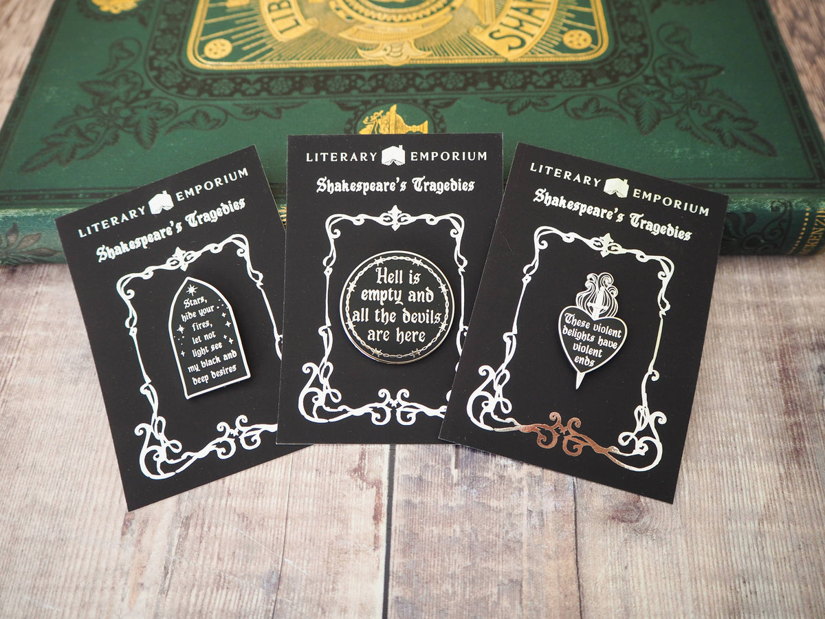 Literary Emporium Romeo & Juliet Enamel Pin Badge Shakespeare’s Tragedies