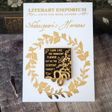 Literary Emporium Lady Macbeth Snake Enamel Pin Badge - Shakespeare Collection