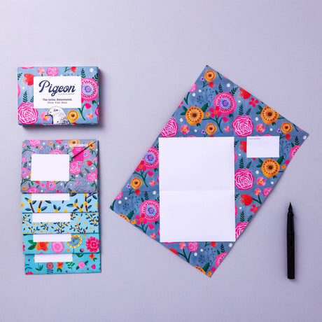 Pigeon Wildflower - Floral Letter 6 Pack