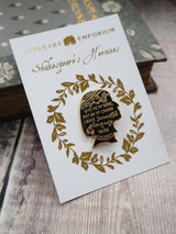 Literary Emporium Cleopatra Enamel Pin Badge Shakespeare's Heroines Collection