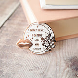 Literary Emporium Sylvia Literary Emporium Plath Enamel Pin Badge - Women Poets Collection