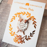 Literary Emporium Qiu Jin Enamel Pin Badge - Women Poets Collection
