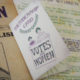 Literary Emporium Deeds Not Words Enamel Pin Badge Votes for Women Collection