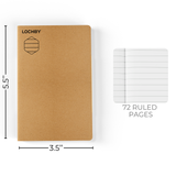 LOCHBY Tomoe River Pocket Notebook - Ruled