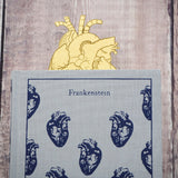 Literary Emporium Frankenstein Anatomical Heart Brass Bookmark Mary Shelley