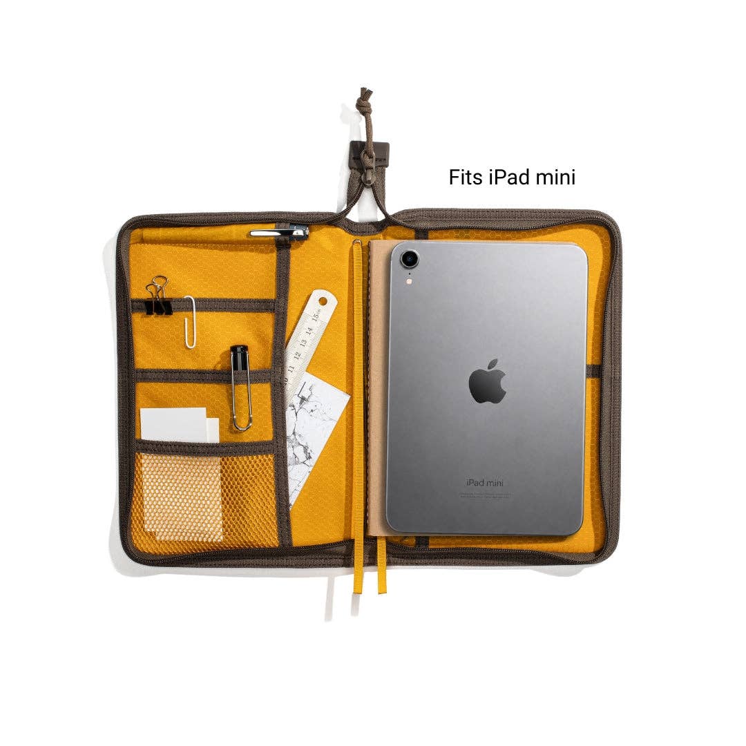 LOCHBY Canvas Field Zip Folio A5