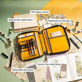 LOCHBY Canvas Daily Zip Folio A5
