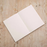 CoffeeNotes A5 Layflat Notebook - Apricot