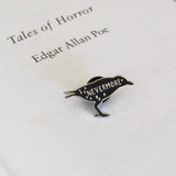 Literary Emporium The Raven Edgar Allan Poe Enamel Pin Badge Gothic Collection