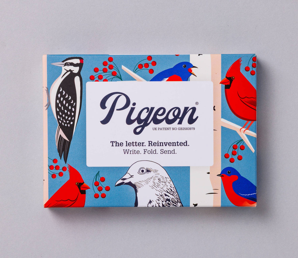 Pigeon Carnival of Colour - Folding Letter 6 Pack