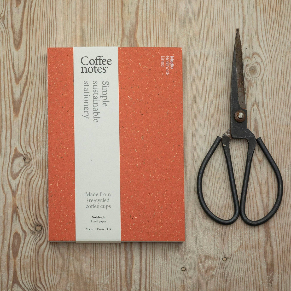 CoffeeNotes A5 Layflat Notebook - Apricot