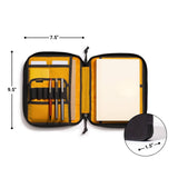 LOCHBY Canvas Daily Zip Folio A5