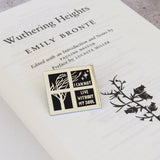 Literary Emporium Wuthering Heights Bronte Pin Badge - Gothic Collection