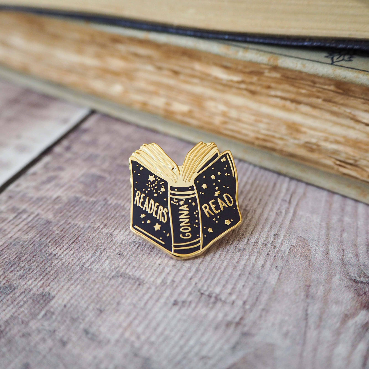 Literary Emporium Readers Gonna Read - Book Lover Enamel Pin Badge