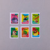Pigeon 'Hand-delivered' Stamp Stickers